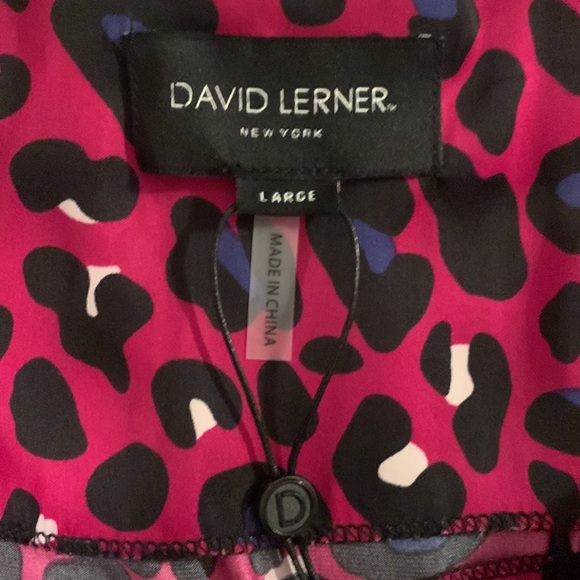 David Lerner Elsa V-Neck Cami W/ Chain SZ large - Picture 6 of 9